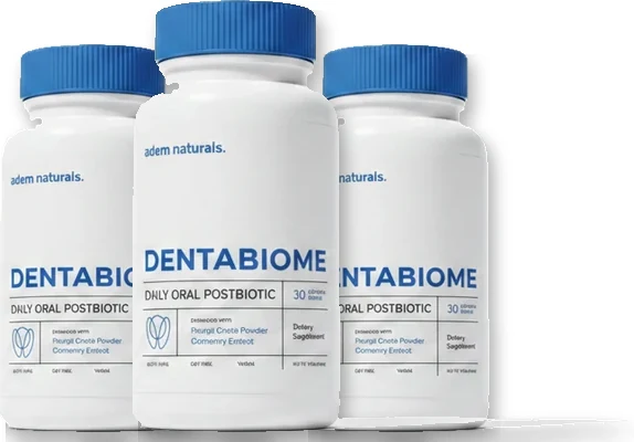 DentaBiome 3-bottle oral postbiotic package